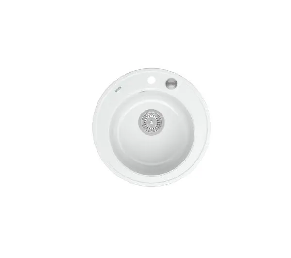 Quadron HB8301U1-BS P2O Morgan 210 Granitowy Biały/Stalowy
