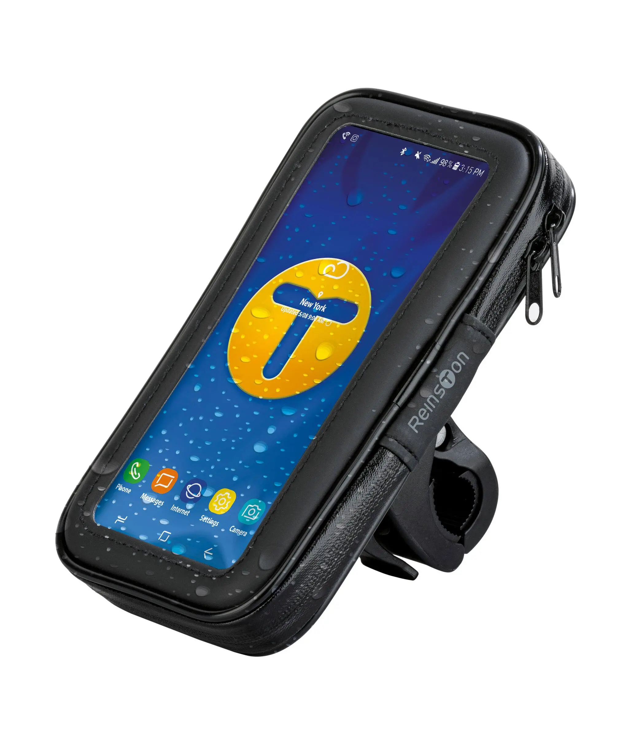 Uchwyt rowerowy Reinston EUT31 Czarny Wodoodporny