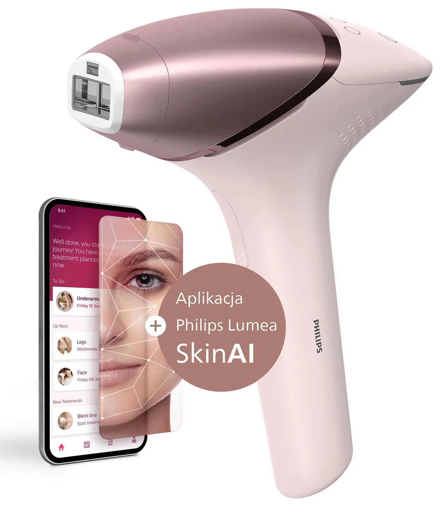 фото Фотоепілятор Philips Lumea IPL 9900 Series BRI977/00 3