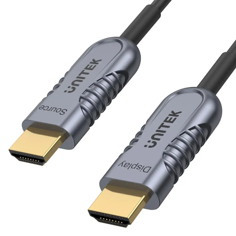 Kabel optyczny HDMI Unitek C11032DGY 40m Czarny