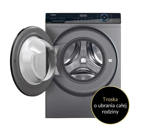 Haier I-Pro 3 HWD80-B14939S8-S Silent Inverter 60cm 8kg/5kg - DRUGI -30%, ALBO 5-TY ZA 1ZŁ - Kup na Raty - RRSO 0%