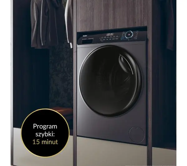Haier I-Pro 3 HWD80-B14939S8-S Silent Inverter 60cm 8kg/5kg - DRUGI -30%, ALBO 5-TY ZA 1ZŁ - Kup na Raty - RRSO 0%