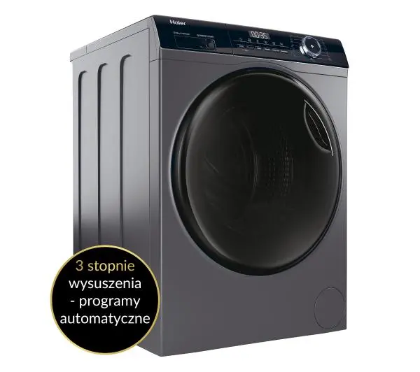 Haier I-Pro 3 HWD80-B14939S8-S Silent Inverter 60cm 8kg/5kg - DRUGI -30%, ALBO 5-TY ZA 1ZŁ - Kup na Raty - RRSO 0%