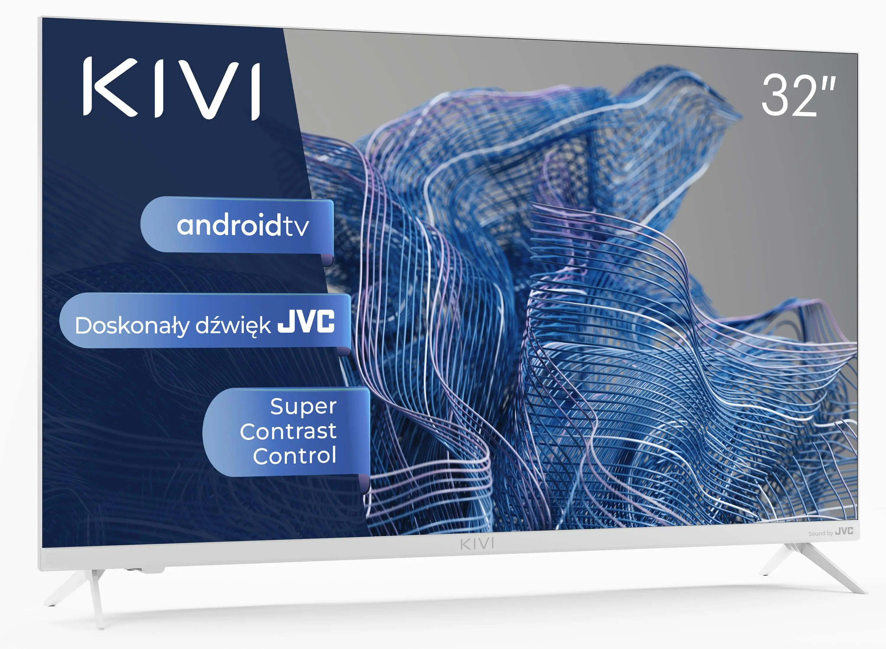 Telewizor KIVI 32H750NW  32" LED HD Ready Android TV DVB-T2