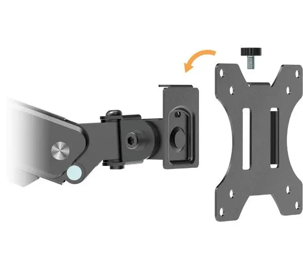 Ultradesk Branch Double na 2 ekrany od 15" do 32" Max 10kg - Kup na Raty - RRSO 0%