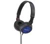 Słuchawki przewodowe Sony MDR-ZX300 (niebieski)