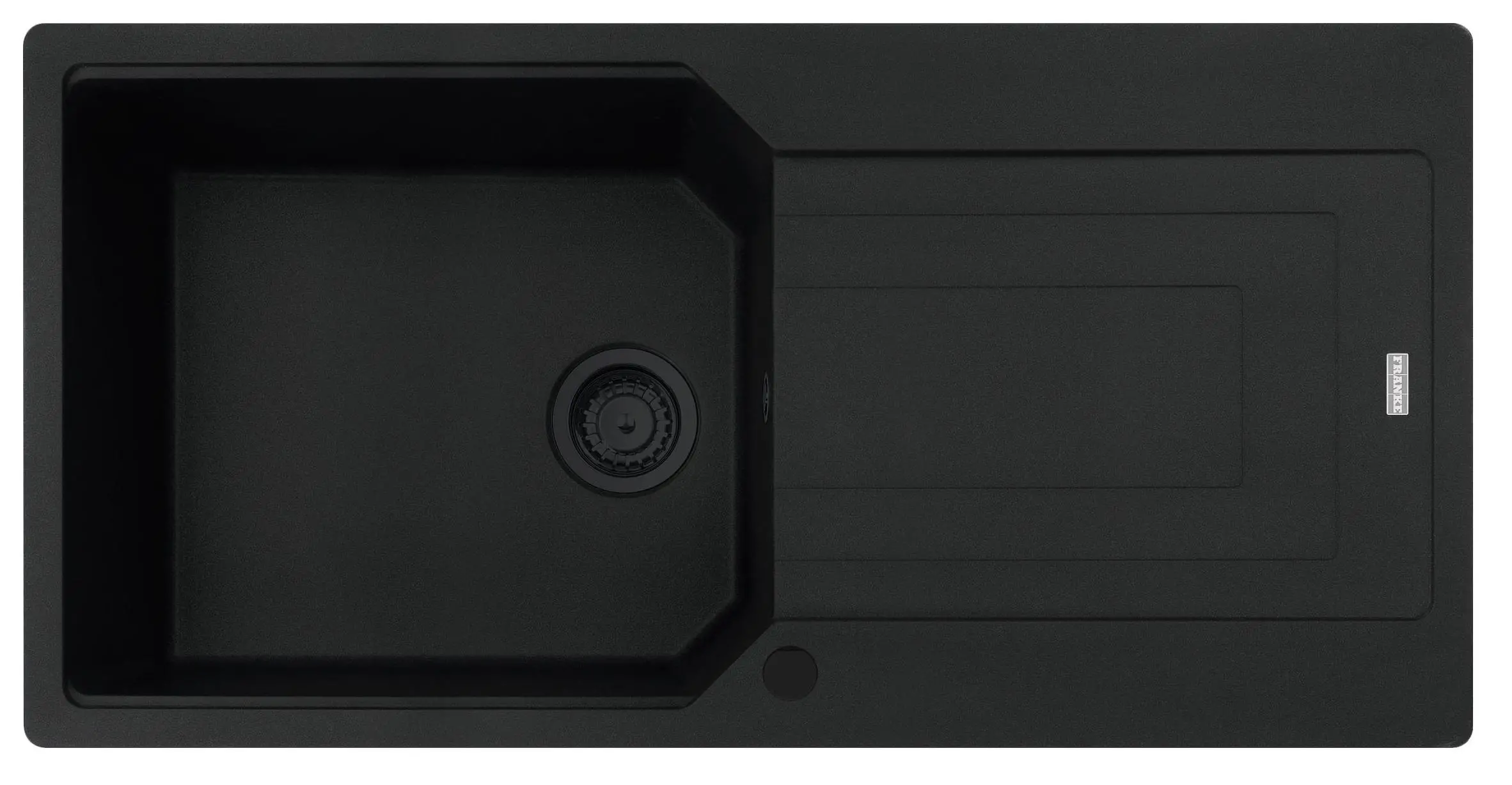 Zlewozmywak Franke Urban UBG 611-100 XL GSC Granitowy Czarny mat