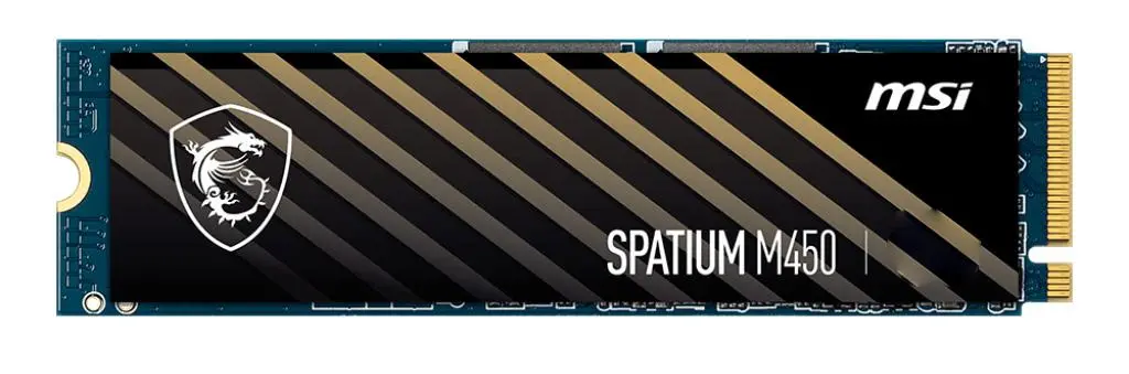 Dysk SSD MSI Spatium M450 500GB PCIe Gen4 x4