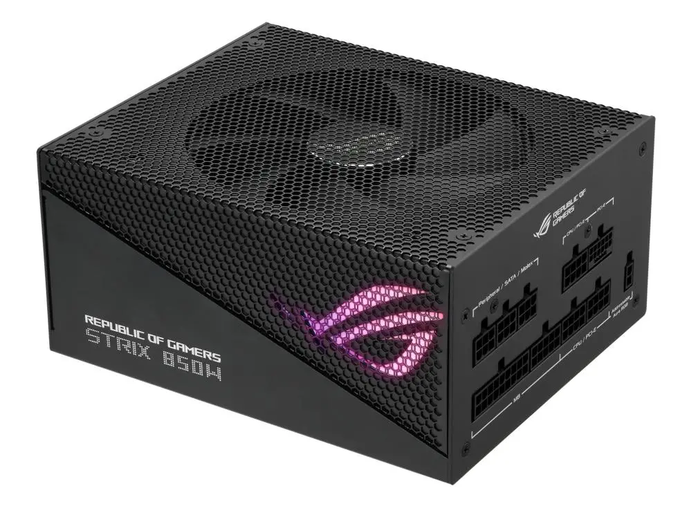 Zasilacz ASUS ROG STRIX Gold Aura Edition 850W 80+ Gold Czarny