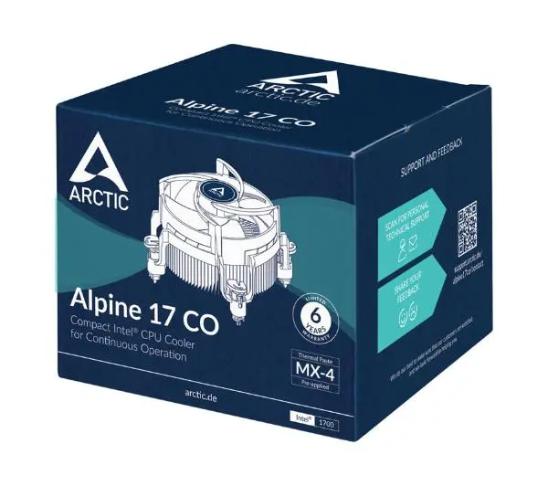 Arctic Alpine 17 CO Czarny