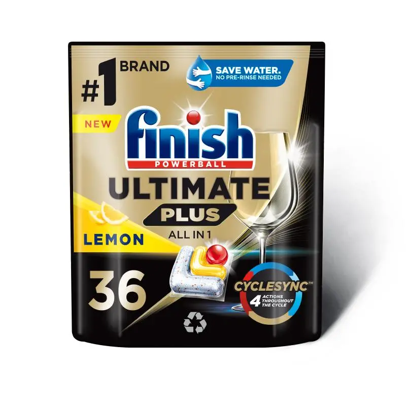 Kapsułki do zmywarki Finish Ultimate Plus Lemon 36szt.