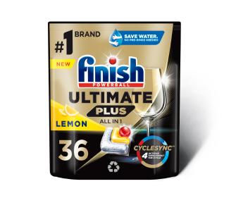 Kapsułki do zmywarki Finish Ultimate Plus Lemon 36szt.