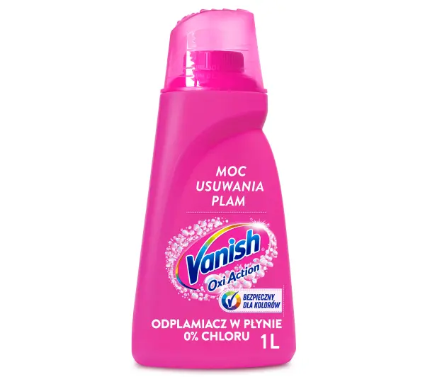 Vanish Oxi Action Pink do koloru i bieli 1l
