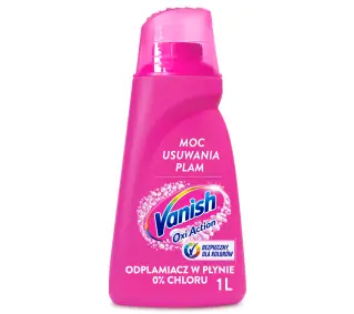 Vanish Oxi Action Pink do koloru i bieli 1l