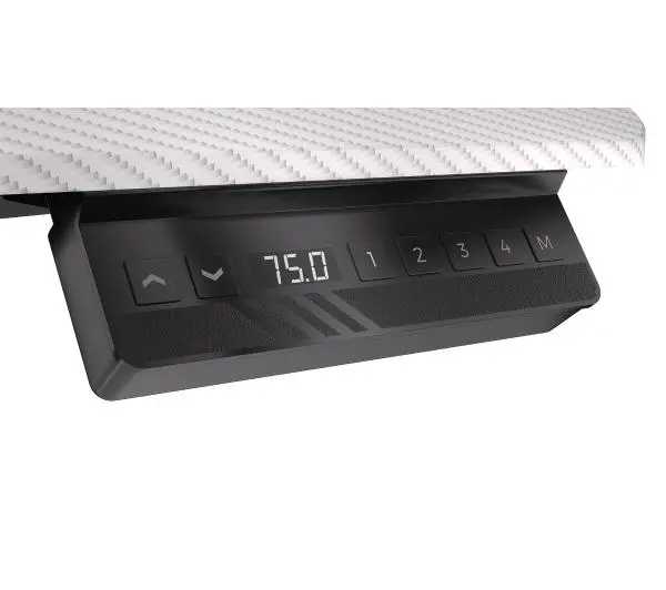 Endorfy Atlas L Electric Onyx White 150cm Regulacja wysokości Biały - Kup na Raty - RRSO 0%