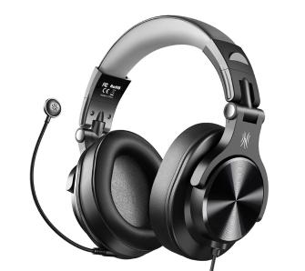 Słuchawki przewodowe z mikrofonem Oneodio A71D Nauszne Czarny