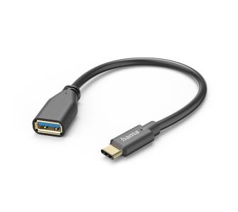 Adapter Hama OTG USB-C-USB Czarny