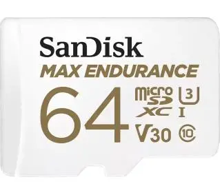 SANDISK Max Endurance microSDHC 64GB Class 10 UHS-I/U3 V30