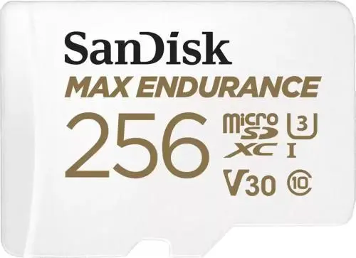 Karta pamięci SANDISK Max Endurance microSDXC 256GB Class 10 UHS-I/U3 V30