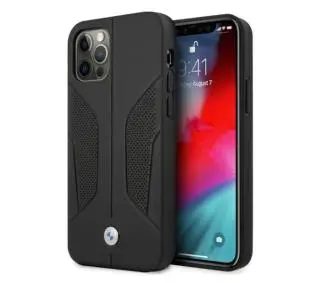 BMW Leather Perforate Sides BMHCP12MRSCSK do iPhone 12 /12 Pro
