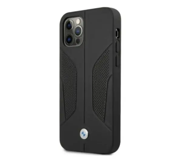 BMW Leather Perforate Sides BMHCP12MRSCSK do iPhone 12 /12 Pro