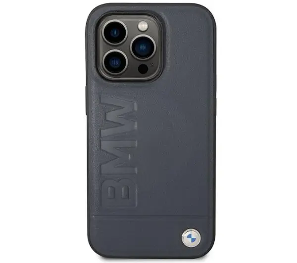 BMW Leather Hot Stamp MagSafe BMHMP14LSLLNA do iPhone 14 Pro