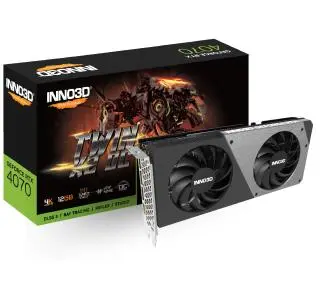 Karta graficzna Inno3D GeForce RTX 4070 TWIN X2 OC 12GB GDDR6X 192bit DLSS 3