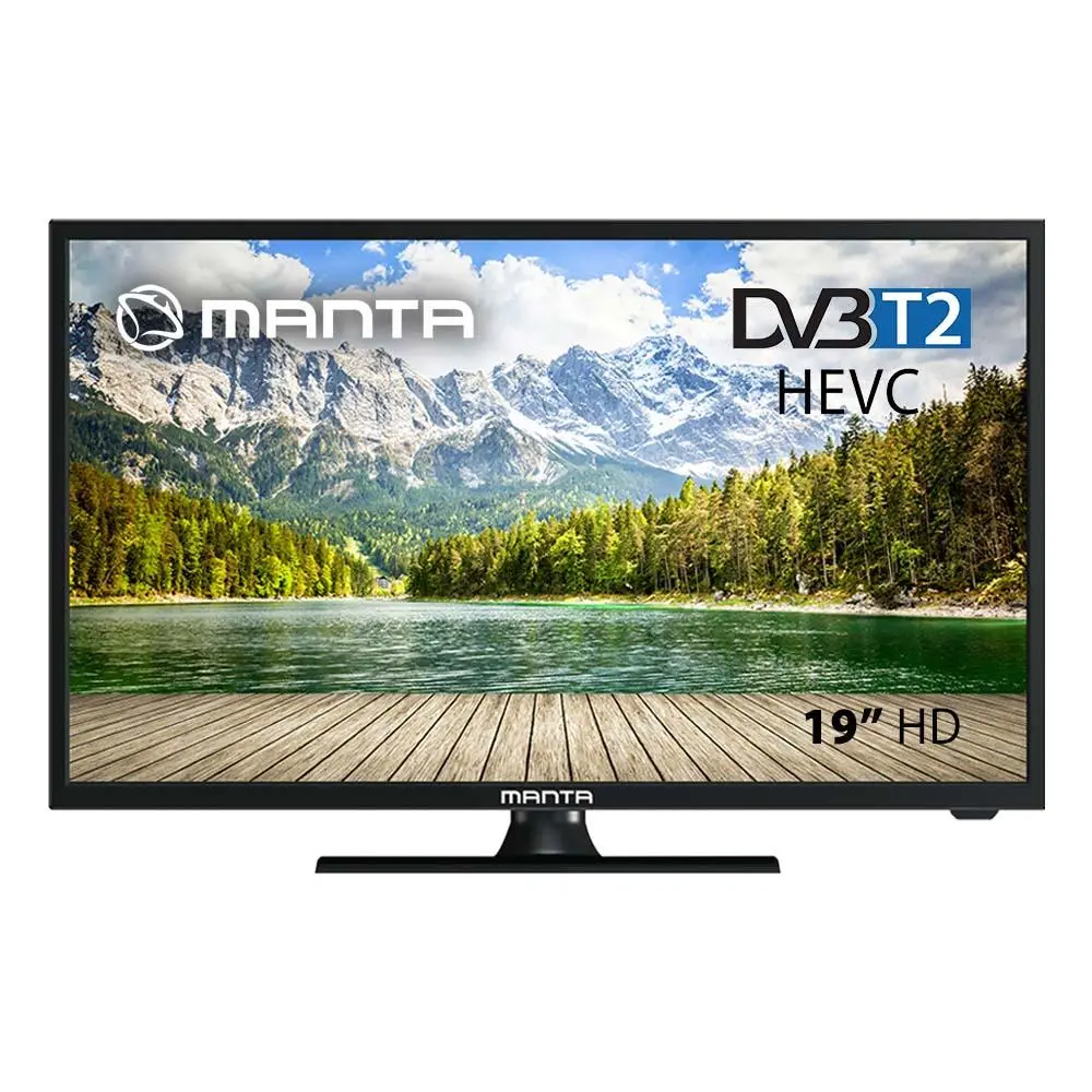 Telewizor Manta 19LHN123D 19" LED HD Ready 60Hz DVB-T2