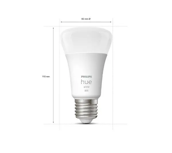 Philips Hue White A60 E27 2 szt.