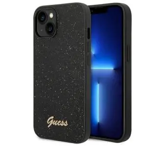 Etui Guess Glitter Script GUHCP14MHGGSHK do iPhone 14 Plus