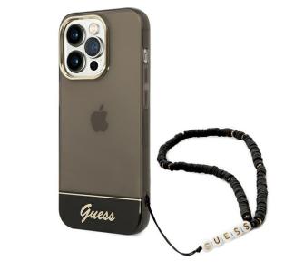 Etui Guess Translucent Pearl Strap GUHCP14LHGCOHK do iPhone 14 Pro