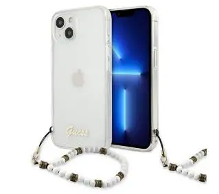 Guess White Pearl GUHCP13SKPSWH do iPhone 13 mini