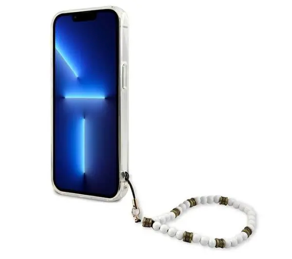 Guess White Pearl GUHCP13SKPSWH do iPhone 13 mini