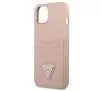 Etui Guess Saffiano Triangle Logo Cardslot GUHCP13MPSATPP do iPhone 13