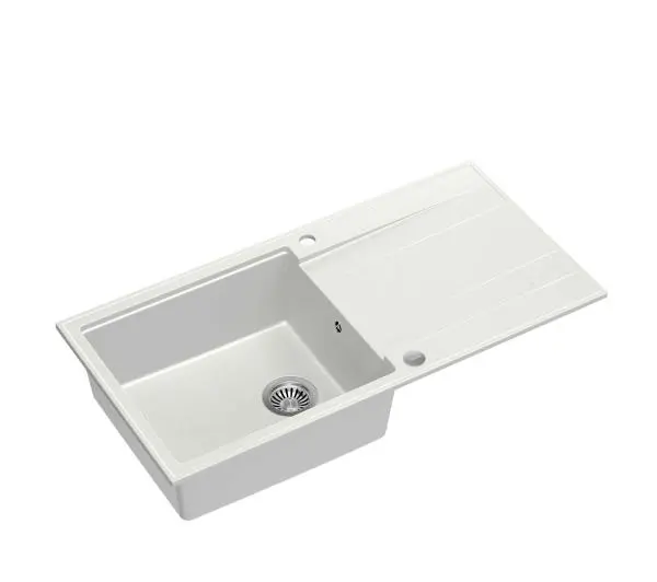 Quadron HCQE10050U1_BS P2O Evan 146 XL Granitowy Biały/Stalowy - DRUGI -30%, ALBO 5-TY ZA 1ZŁ - Kup na Raty - RRSO 0%