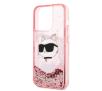 Etui Karl Lagerfeld Glitter Choupette Head KLHCP14LLNCHCP do iPhone 14 Pro