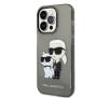 Etui Karl Lagerfeld Glitter Karl&Choupette KLHCP14LHNKCTGK do iPhone 14 Pro