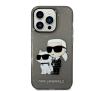 Etui Karl Lagerfeld Glitter Karl&Choupette KLHCP14LHNKCTGK do iPhone 14 Pro