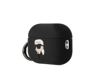 Karl Lagerfeld Silicone Karl Head 3D do AirPods Pro 2 Czarny