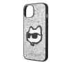 Etui Karl Lagerfeld Glitter Choupette Patch KLHCP14SG2CPS do iPhone 14