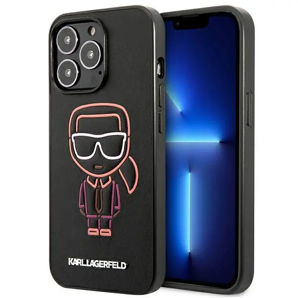 Etui Karl Lagerfeld Karl Ikonik Outline KLHCP13XTUOK do iPhone 13 Pro Max