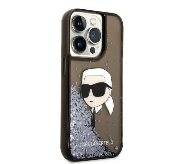 Karl Lagerfeld Glitter Karl Head KLHCP14LLNKHCK do iPhone 14 Pro