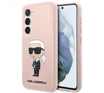 Etui Karl Lagerfeld Silicone Ikonik KLHCS23MSNIKBCP do Samsung Galaxy S23+