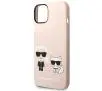 Etui Karl Lagerfeld Silicone Karl & Choupette Magsafe KLHMP14MSSKCI do iPhone 14 Plus