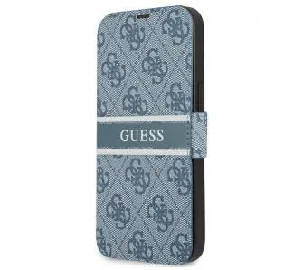 Etui Guess 4G Stripe GUBKP13S4GDBL do iPhone 13 mini