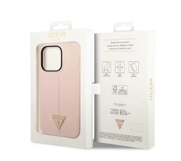 Guess Silicone Triangle GUHCP14XSLTGP do iPhone 14 Pro Max
