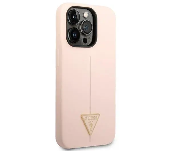 Guess Silicone Triangle GUHCP14XSLTGP do iPhone 14 Pro Max