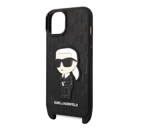 Karl Lagerfeld Monogram Ikonik Patch KLHCP14MSTKMK do iPhone 14 Plus