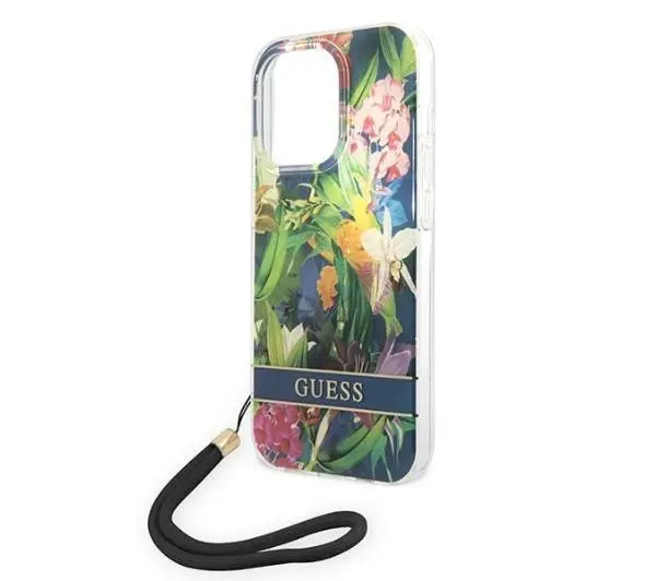 Guess Flower Strap GUOHCP14XHFLSB do iPhone 14 Pro Max