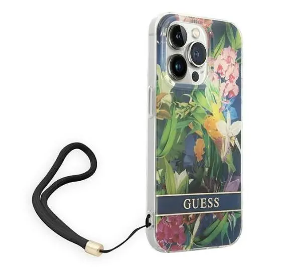 Guess Flower Strap GUOHCP14XHFLSB do iPhone 14 Pro Max